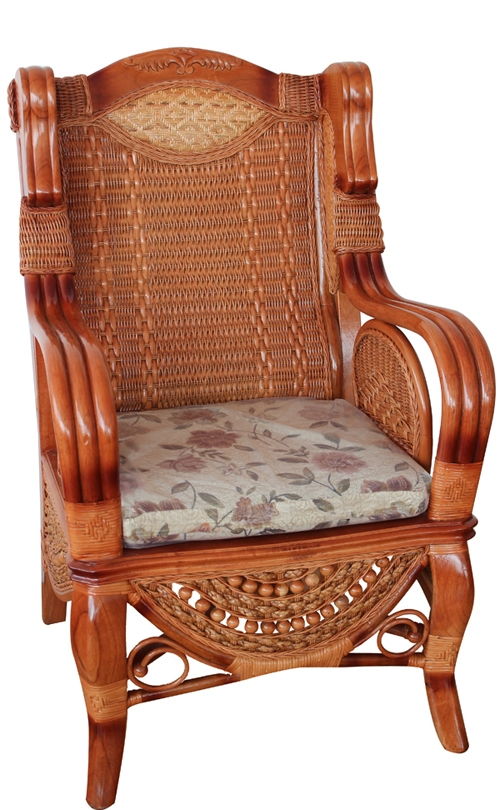 江南艺苑 精品印尼藤椅 高档办公椅 豪华大班椅 舒适老板椅 精品