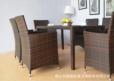 【阳台庭院藤椅 防藤藤椅有组合 展厅休闲洽谈椅 藤编椅批发供应】价格,厂家,图片,成套家具,佛山市顺德区藤玉阁家具-
