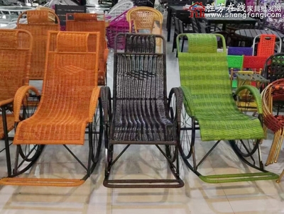 胜芳批发藤制摇椅 休闲生活新体验